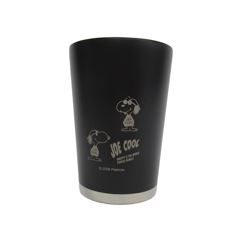 PEANUTS ステンレスタンブラーL モノトーンJK・BK